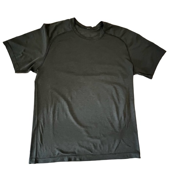 lululemon athletica Other - Lululemon Shirt Size M Metal Vent Tech Charcoal Gray Short Sleeve